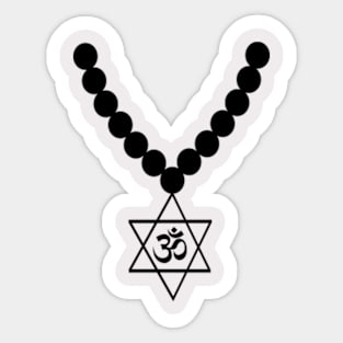 Indian holy symbol necklace Sticker